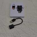 Wireless CarPlay Adapter for iPhone, Convert Wired to Wireless Apple car play Adapter, Mini Size with Extension Cable USB & USB-C/Type-C, Stable Control & No DelayFor cars in 2016 or later (Silver)