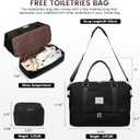 LOVEVOOK Travel Duffle Bag,Weekender Bags for Women with Shoe CompartmentCarry on Overnight Bag with Toiletry Bag,Gym Duffel Bag with Wet Pocket, Hospital Bags for Labor and Delivery