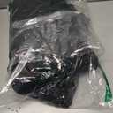 hicorfe Front Door Mat Outside Entrance,32"x40" Absorbent Muddy Dirt Resist Welcome Door Mats Outdoor Indoor,Stain and Fade Resistant,Non Slip Backing Entry Mat Doormat for Entryway(Black)