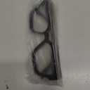 livho Oversized Eyewear Frame for Woman and Men - Rectangle Fashion Glasses for Computer, Chic Preppy Frame (*Coco Tortoise)