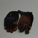 toolant Upgraded Waterproof Winter Work Glove with 3M Lining,Heavy Duty High Dexterity Leather Gloves,Touchscreen with Impact Protection (Large)