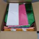 BLEWINDZ 60Pcs Large Gift Bags, Glossy Reusable Gift Bag Tote Bags with Handles for Birthday, Bridesmaid, Wedding, Party Favors (10Colors)