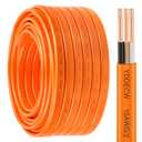 10/2 NM-B Wire with Ground - 100FT 10 Gauge Non-Metallic Sheathed Cable Pure Copper 10 AWG 2 Conductor Residential Indoor Wire for Outlets, Switches and Other Loads etc.