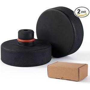 Edulnke Lifting Jack Pads Compatible with Tesla Model 3/S/X/Y, Upgrade Sturdy Rubber Lift Pucks, 20162026 Lift Pad with Protective Ring, Floor Adapters Protects Battery & Chassis
