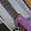 Enya Electric Guitar Inspire 39" Smart Electric Carbon Fiber Guitarra with 15W Wireless Speaker, 20 Distinct Tones, Onboard Presets, Charging Cable, Adjusting Wrench, and Gig Bag (Purple)