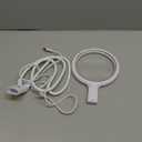 Neck Magnifier Hands Free with Light, 10X 5.2 Large Magnifying Glass with 36 LED Light, Flexible Gooseneck for Close Work Reading Sewing Senior (White)