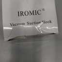 Heavy Duty Vacuum Suction Cup Hooks (2Pack) Specialized for Kitchen&Bathroom&Restroom Organization, by iRomic