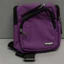 Waterproof Sling Bag Crossbody Backpack for Men Women Sling Backpack Hiking Daypack Multipurpose Cross Body Chest Bag (Purple)