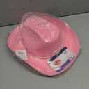 Funny Party Hats - Studded Cowboy Hat - Cowboy Costume Accessory (Pink)