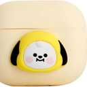 BT21 Case Compatible with Apple AirPods 3rd Gen, Pastel Silicon Case with Wireless Charging [Official Merchandise] [7FLAVORS] (CHIMMY)