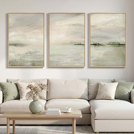 24" x 36", 3 Pieces Canvas Wall Art Panels