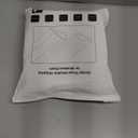 2Pcs×196" Wedge-Shape Foam Window Weather Stripping Door Seal Strip, Soundproofing Frame Insulation Tape for Exterior Front Door, Noise Cancelling Window Inserts, Door Gap Filler Light Blocker, White