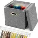 Hanging Embroidery Floss Organizer Box - 10 Acrylic Thread Storage Bars (150 Holes) | Ideal for Keeping Embroidery Thread Neat and Making It Easily Accessible for All Embroidery Enthusiasts.