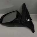 Dasbecan Left Driver Side Door Mirror Assembly Compatible with Honda Accord 2013-2017 Power Glass Heated with Turn Signal Light Replaces HO1320275 Black 6Pins