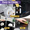 Stove Top Protector PLUS for Frigidaire Gallery Gas Range - 1 Pc （Plus Version）Reusable Splatter Guard Liner,Only Compatible with GCFG3060BF/GCFG3060BD, 3 Free Cleaning Brushes