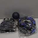 WALITO Resistance Bands Set - Exercise Bands with Handles, Door Anchor, Legs Ankle Straps, for Heavy Resistance Training, Physical Therapy, Muscle Training, Yoga, Home Workouts, Gym (Blue)