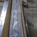 2PC Steel Stair Riser 6-Step, Metal Stair Stringer Load Capacity 3000 Lbs for Outdoor Stairs, Metal Steps for Deck Height 51.26", Anti-Rust Powder Coating, Black