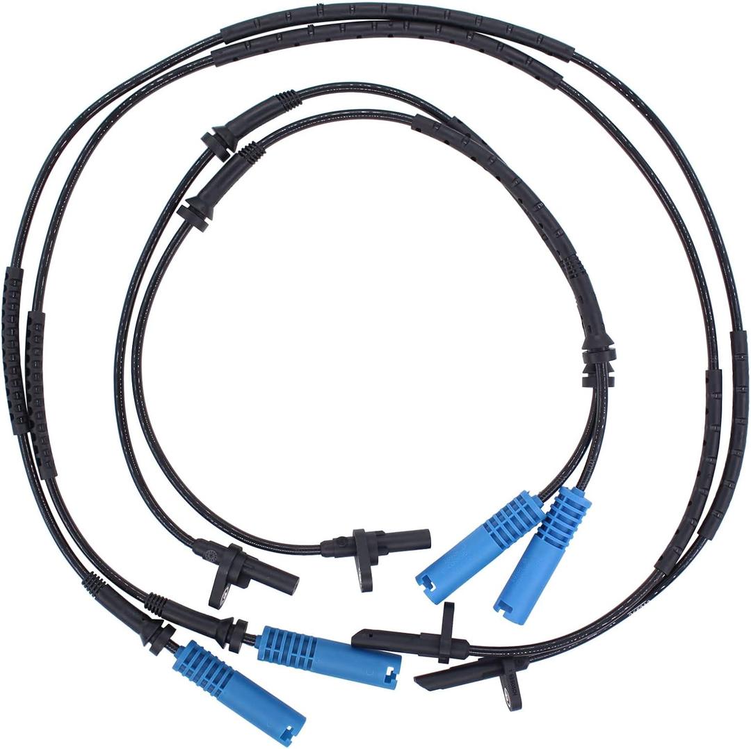 NewYall 3.0L l6 Front Rear Left and Right ABS Wheel Speed Sensor for BMW 325xi/330xi 2006, 328i xDrive 2009-2012, 328xi/335xi 2007-2008, 335i xDrive 2009-2010