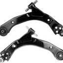 2 Pcs Lower Left Right Control Arms + Ball Joint Suspension Kit Fit for Chevrolet Cobalt 2005-2010, HHR 2008-2010, for Pontiac G5 2007-2008, Pursuit 2005-2006, for Saturn Ion 2005-2007,K620302 K620301