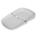 Baby Changing Pad, Soft, Lightweight and Portable, Waterproof and Easy to Clean, Large EVA Cushion for Comfort with Height Scale and Anti Slip Bottom (Grey Without Scale)