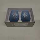 Table Tops Gallery 2 Piece Snowflake, blue