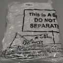 Breling 13 Pcs Christmas Village Set, Red Cardboard Christmas Village House with 500 g Fluffy Snow Cotton in 6 Paper Distinct House for Xmas Tabletop Mantel Display Winter Centerpiece