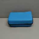 Handheld Sewing Machine Heavy Duty, with Blue Leather Storage Case and 110-Piece Sewing Kit, Mini Portable, Ideal for Adults & Beginners, Complete Set of Quick Home Clothing Repair Tools, Good Gift