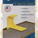 Laminate Flooring Spacers : for Installing Laminate Wood, Vinyl Plank, Engineered Hardwood, LVT, Bamboo, Subfloor Panels, or Any Floating Floor Material. Made in The USA.