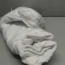 King Mattress Protector Pad Waterproof Quilted, Breathable & Cooling King Size Mattress Cover Protector Fitted with Deep Pocket Up to 18", (White)