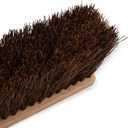 SPARTA Flo-Pac Garage Sweep with Palmyra Bristles, Heavy Duty Broom Head for Indoor and Outdoor Use on Rough Surfaces, 18" Long, 1 Count, Natural