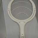 GeckoMan Rotating Head Electric Fly Swatter Racket Rechargeable Bug Zapper Racket Bug Zapper Indoor Fly Zapper Mosquito Zapper Flies Killer for Indoors, with a Telescopic Extension