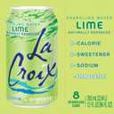 La Croix Sparkling Water, Lime, 12 Fl Oz (pack of 8)