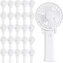 Battery Portable Handheld Fan Bulk Small Personal Wedding Fan for Wedding Bachelorette Party Favor(Classic,25 Pcs)