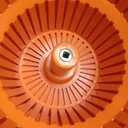 Dynamic Mixers E001 Commercial Manual Salad Spinner, 2.5 Gallon Capacity, SD99, Orange