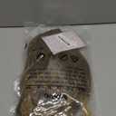 VGbeaty Adult Men Long Curly Gold Brown Mustache Wig for Halloween Cosplay & Anime Costume Party