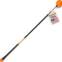 Orange Whip Golf Swing Trainer Aid Patented & Made in USA for Improved Rhythm, Flexibility, Balance, Tempo, and Strength *American Made*