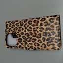 Toycamp for iPhone 13 Pro Max Wallet Case with Wrist Strap - Leather Flip Folio Phone Case with RFID Blocking 4 Card Holder for Apple for iPhone 13 Pro Max Funda Cute for Women Ladies, Leopard Print