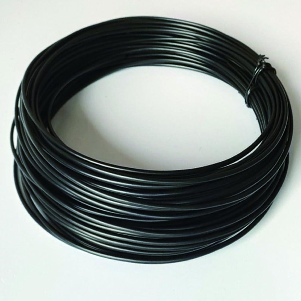 50 Feet Black HDPE Plastic Welding Rod,1/8" Diameter,High Density Polyethylene Welding Rod for Car Bumper,Water Tanks,Canoe and Plastic Bins