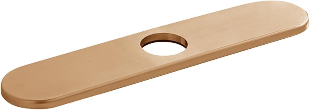 hansgrohe 3-inch Base Plate Modern Easy Install in Brushed Bronze, 14019141