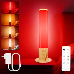670nm Red Light Therapy & 10,000 Lux Sun Lamp  Dual Mode Happy Light & Sunlight Lamp for Sleep, Relaxation,with Remote Control, Adjustable Timer, Memory Function, and 4 Color Temperatures Sun Lamp
