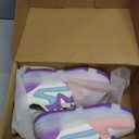 AIkuass Roller Skate Shoes- LED Light Up Roller Shoes Boys Girls Kids Sneakers Rechargeable Wheel for Beginners Best Gift(987, Purple, EU Size 32)