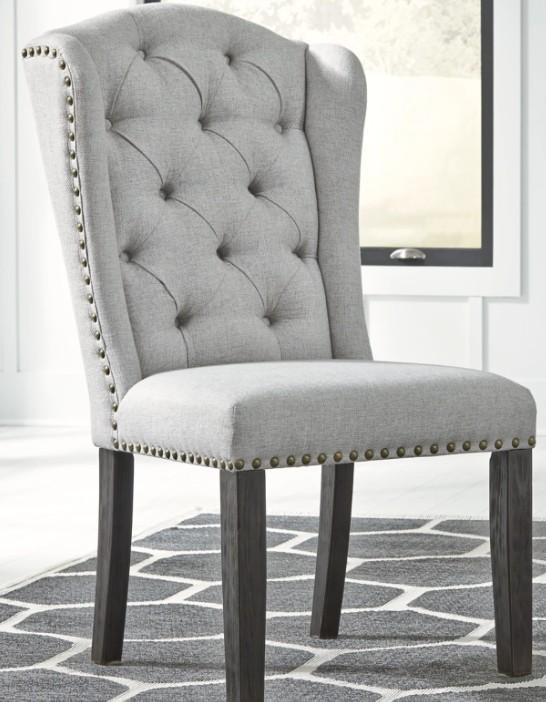 Jeanette Upholstered Wingback Dining Chair (Set of 2)