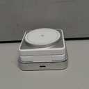 2026 UpgradedWireless Charger 3 in 1, Foldable Wireless Charging Station with Light for Apple MagSafe Charger, Travel Magnetic Charger for iPhone 17/16/15/14/13/12 Apple Watch AirPods (20W Adapter) (white)