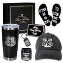 AYGE 40th Birthday Gifts For Men, Coworker, Teachers, Boss, Friends, Dad, Include 20 Oz Insulated Tumbler, Gift Box For Men Turning 40 Year Old