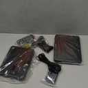 FANGOR 7.5 Inch Dual Portable DVD Player for Car, Car DVD Player Dual Screen Play a Same or Two Different Movies with Headrest Strap, Support Last Memory, AV Out/in, USB/SD Card, All Regions