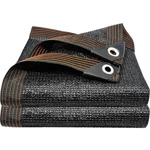 winemana 50% Black Shade Cloth, 3.3 x 6.6 FT Durable Mesh Tarp with Grommets, Garden Sunblock Shade Cloth Shading Anti freezing for Plants Cover, Greenhouse, Barns Kennel, Patio, Tomatoes