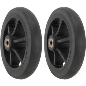 Wheelchair Replacement Wheels, 6 Inch Universal Electric Wheelchair Wheels Replacement Electric Wheelchair Accessory for Most Electric Wheelchairs, Easy Installation and Removal