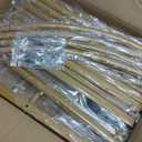 Youbetia Arch Backdrop Stand - Wedding Arch Balloon Arch Stand, Gold Wedding Arch Frame, Round Top Archs for Party Birthday Graduation Ceremony Baby Showers Decoration, 7FT