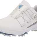 Adidas Women's ZG23 Boa Golf Shoe (5, Footwear White/Blue Fusion Metallic/Silver Metallic)