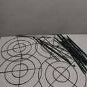 4Set Metal Peony Grid Cages, 30"H X 13"D Large Flower Support Cages Grow Through Hoop Ring Peony Stakes Garden Plant Support Rings Heavy Duty Plant Braces Peonies Structure for Outdoor Plants Blossoms